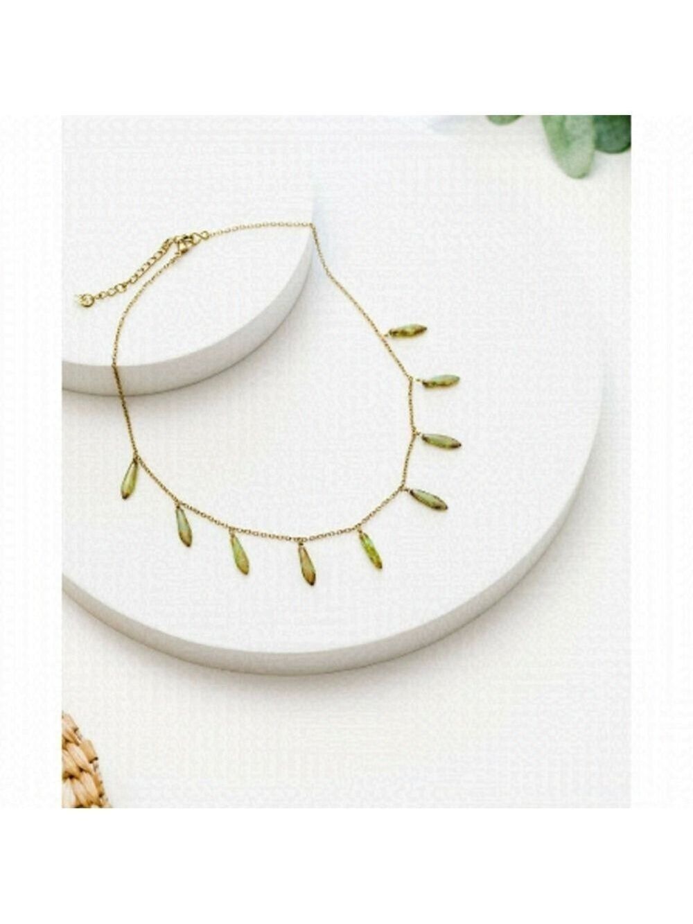 Purpose Jewelry Watercolor Necklace Handmade by Trafficking Rescued Women
